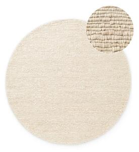 Covor crem țesut manual rotund din lână ø 160 cm Bexley Woolwich – Ted Baker