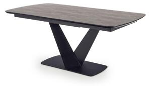 Masă Houston 1289Negru, Gri inchis, 8x10x18cm, ExtensieExtensie, MDF, PAL laminat, Metal