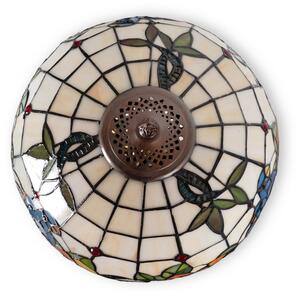 Brilagi - Lampă de masă Tiffany cu vitralii JUNGLE, 1xE27/60W/230V
