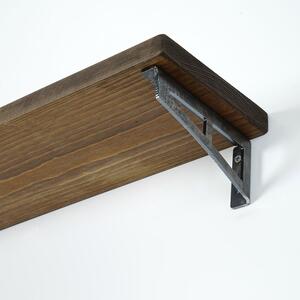 Raft LAM019, 100% lemn, nuc, 60x8x16 cm