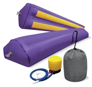 Set bumpere gonflabile protectie pat, Empria, 2 bucati, portabile, 120x20x15 cm