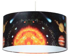 Maco Design Lampă suspendată pentru camera copiilor Space, reglabil, Negru, Camera copiilor, Plastic, Viața tânără