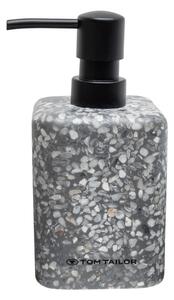 Dozator de săpun lichid gri din polirășină 270 ml Tom Tailor T-Terrazzo – Wenko