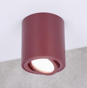 BRILAGI - Corp de iluminat tip spot MIA 1xGU10/30W/230V 84x80 mm bordo