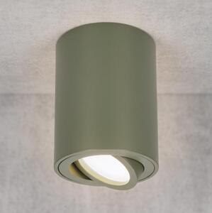 BRILAGI - Corp de iluminat tip spot MIA 1xGU10/30W/230V 100x80 mm verde închis