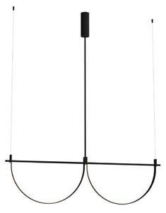 MAXLIGHT P0688 - Lustră LED suspendată pe cablu VICTORIA LED/40W/230V CRI 90 neagră