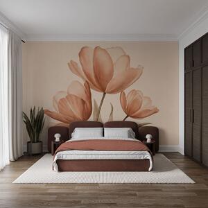 Fototapet Flori delicate în nuanțe delicate, Fototapet flori, Fototapet populare, t00762 - Tapeko.ro