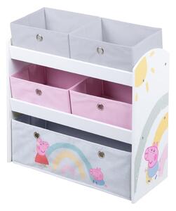 Organizator de jucării pentru copii 63.5x29.5x67 cm Peppa Pig – Roba