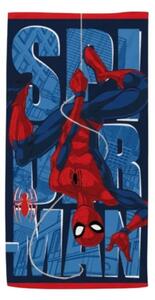Prosop de plajă, pentru copii, model Spiderman, 70x140 cm, Arditex
