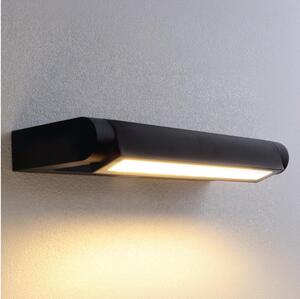 BRILAGI - Aplica LED de exterior pentru perete SALERNO LED/12W/230V 35,5 cm neagră IP65