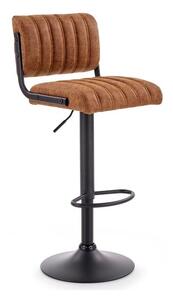 Scaun de bar Houston 503, Negru, Maro, 89x39x46cm, 8 kg