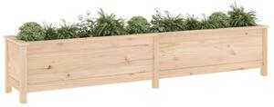 Strat înălțat de grădină, 199,5x40x39 cm, lemn masiv de pin