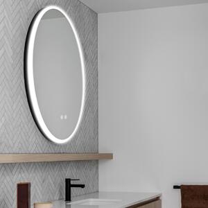 Oglindă Baie LED și Dezaburire Elit's Premium cu Senzor Touch, Lumina Rece, Caldă și Neutră, 50 cm