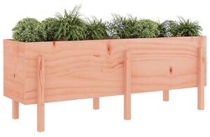 Strat înălțat de grădină, 160x50x57 cm, lemn masiv Douglas