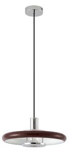 Lustră Pendul Lindby, Branford, reglabil, Roșu, Camera de zi, Metal, Vintage