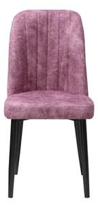 Scaun de Bucatarie Artemis Roz Picior Negru