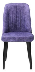Scaun de Bucatarie Artemis Mov Picior Negru