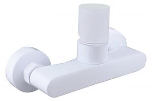 Mexen Royo One Baterie de duș cu buton, alb, 72241-20
