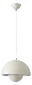 Lustră suspendată pe cablu JARDEN 1xE27/15W/230V, crem