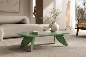 Măsuță de cafea dreptunghiulară Lumis 120 cm - verde