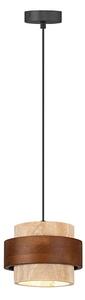 Lustră suspendată pe cablu SUSAN 1xGX53/15W/230V maro/bej