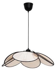 Pendul cu cablu MARGARET 1xE27/40W/230V negru/bej