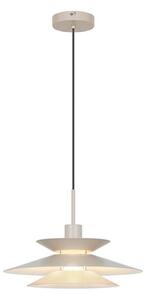 Lampă suspendată pe cablu STEVI 1xE27/40W/230V bej