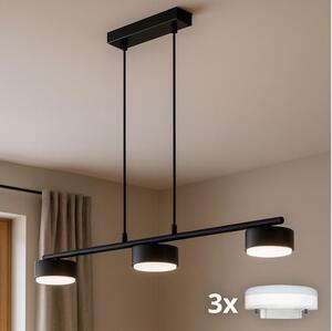 Brilagi - Lustru LED RGB dimabil pe cablu MONO 3xGX53/14W/230V Wi-Fi Tuya negru