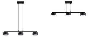 Brilagi - Lustru LED RGB dimabil pe cablu MONO 3xGX53/14W/230V Wi-Fi Tuya negru