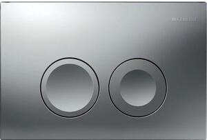 Geberit Delta25 buton de spălare pentru WC crom mat 115.125.46.5
