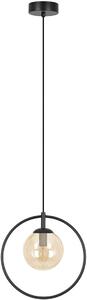 Kaja Venta lampă suspendată 1x10 W negru-chihlimbar K-5476