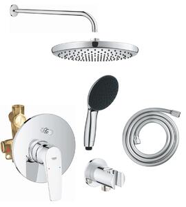 Set baterie cadă-duș Grohe Start Flow 29117000, cap de duș Grohe Vitalio Start Shower System 26815000, 27851000, 26962001, 27940001, 28741002