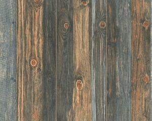 Tapet vlies pentru perete wood'n stone 9086-12