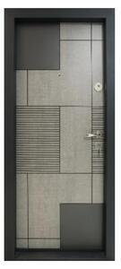 Usa metalica de apartament cu izolatie si vizor Novo Doors First Class NDS17, Deschidere Stanga Dreapta, Dimensiune 200X88 cm, Tabla 1.2 mm, Kit complet, Gri antracit (Sens deschidere: Stanga)