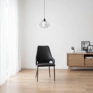 Scaun Piele Ecologică Havana Negru
