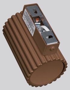 Brilagi - Aplica de perete LED CRESTO 1xGU10/10W/230V 10 cm maro