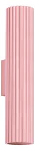 Brilagi - Aplică LED de perete CRESTO 2xGU10/10W/230V 30 cm roz