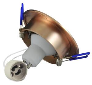 Corp de iluminat LED încastrat SUN OLAL 1xGU10/3,5W/230V 3000K d. 8,4 cm auriu
