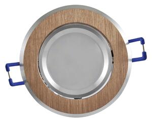 Corp de iluminat LED încastrat SUN OLAL 1xGU10/3,5W/230V 3000K d. 8,4 cm auriu