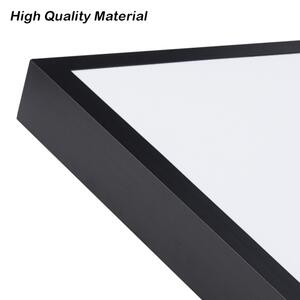 Brilagi-LED Aplică de baie reglabilă FRAME SMART LED/96W/230V IP44 negru + telecomandă