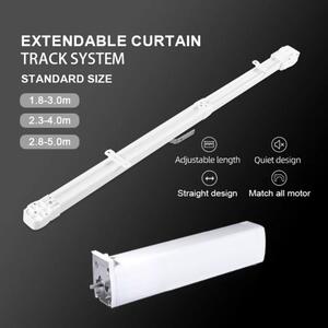 Sina electrica perdele Tuya, extensibila smart motor cu acumulatori cu garantie 2 ani