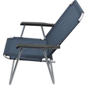 Scaun camping pliabil Cattara Lyon 57x45x83 cm albastru