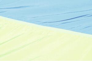 Hamac textil Cattara 273x137 cm verde/albastru