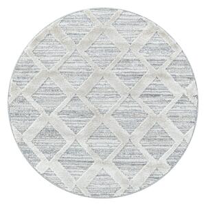 Covor gri deschis rotund ø 120 cm Pisa – Ayyildiz Carpets