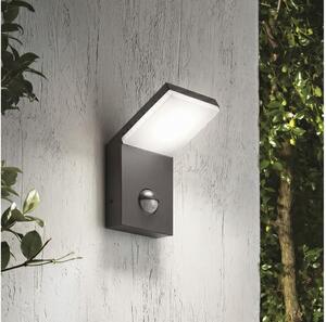 Ideal Lux - Corp de iluminat LED pentru exterior cu senzor STYLE LED/9W/230V CRI 90 IP54 antracit