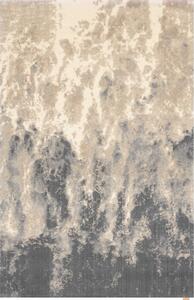 Covor gri/bej din lână 170x240 cm Niagara graphite – Agnella