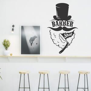 Sticker perete Barbershop