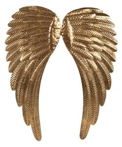 Deco perete Wings aurii 43/1/55 cm