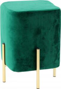 Scaun elegant din catifea 28 x 28 x 42 cm verde