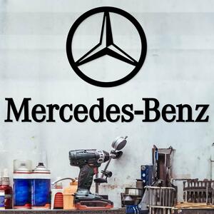 DUBLEZ | Autocolant 3D din lemn - Mercedes-Benz